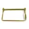 Buyers Products Snapper Pin - 1/4in Diameter x 3in Usable Length, Yellow Zinc Plated 66066 - alternate 1